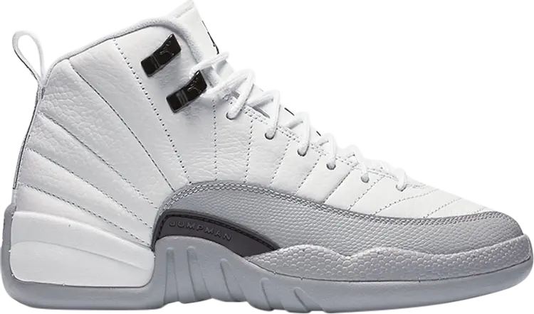 

Кроссовки Air Jordan 12 Retro GS Wolf Grey, белый, Белый;серый, Кроссовки Air Jordan 12 Retro GS Wolf Grey, белый