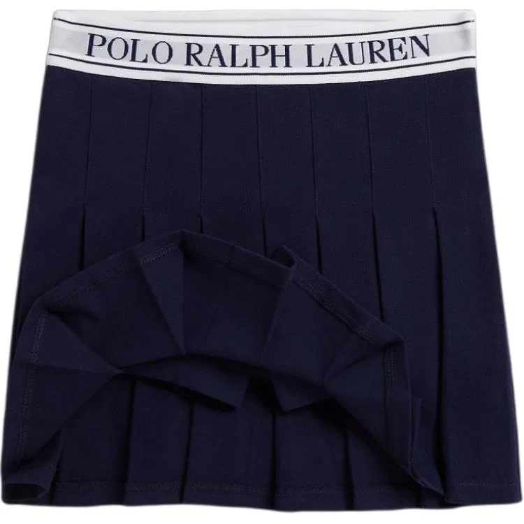 Детский комплект для девочек с поло и юбкой Polo Collar Moderate Short Skirt Polo Ralph Lauren — фото 4