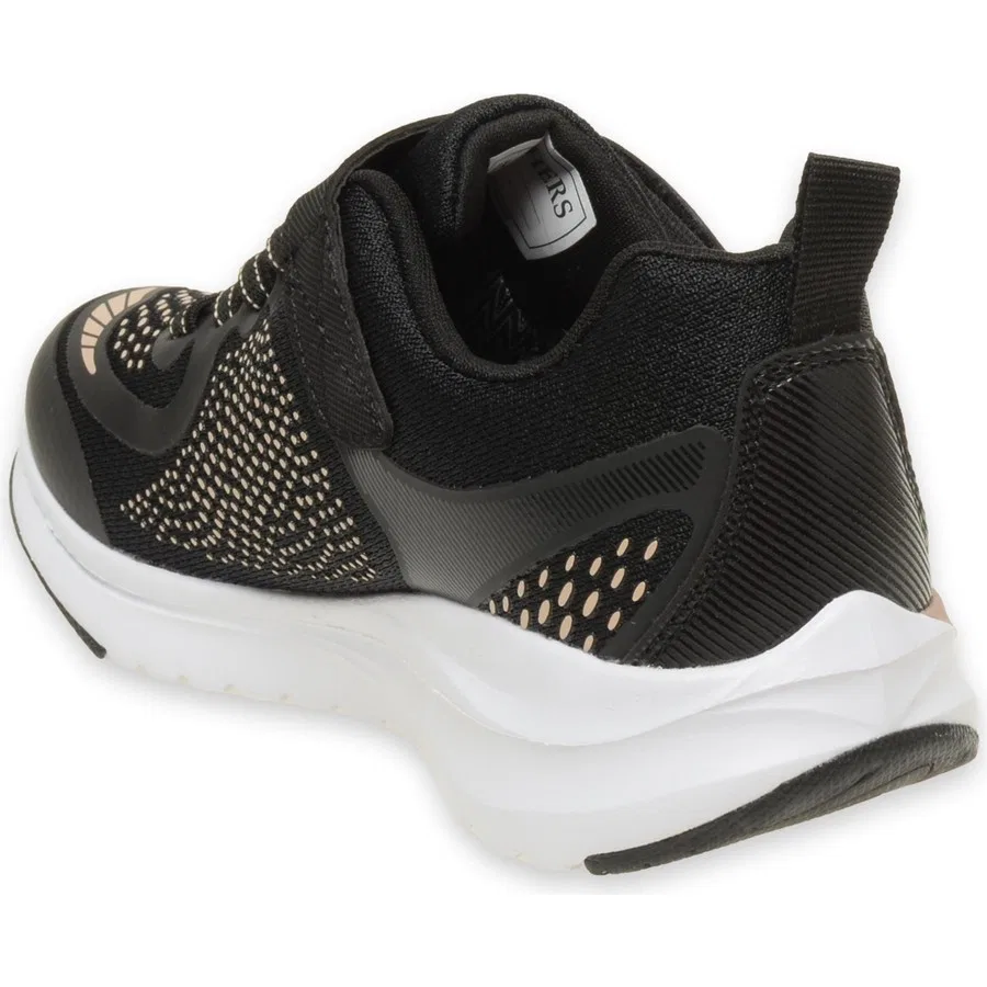 Кроссовки детские с водоотталкивающим верхом Ultra Groove - Hydro Mist Skechers, Черный — фото 4