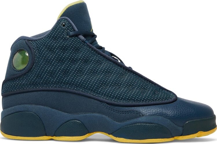 

Кроссовки Air Jordan 13 Retro GS Squadron, синий, Синий;серый, Кроссовки Air Jordan 13 Retro GS Squadron, синий