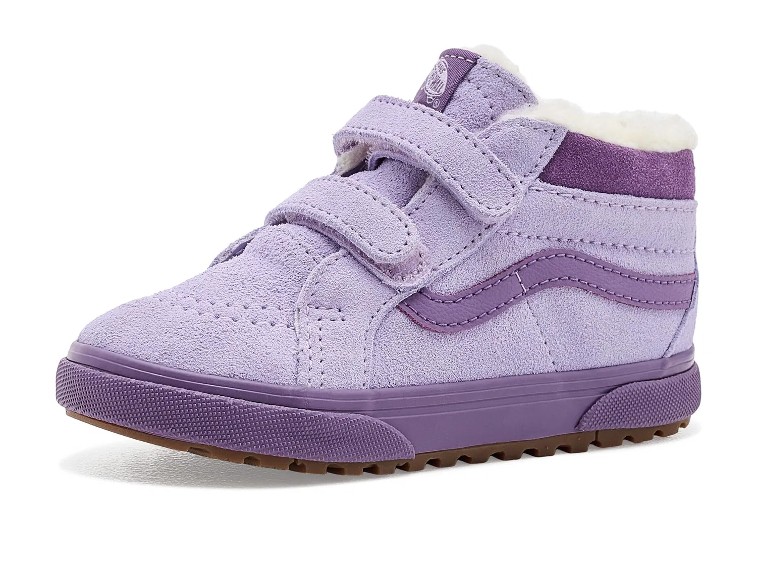 Кроссовки SK8-Mid Reissue V Insulated (для младенцев и малышей) Vans Kids, Soft Purple — фото 2