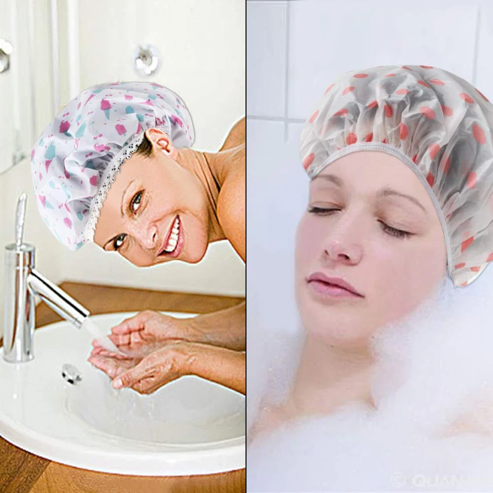 Набор шапочек для душа Aniann 11 шт, EVA, 28 см — фото 4