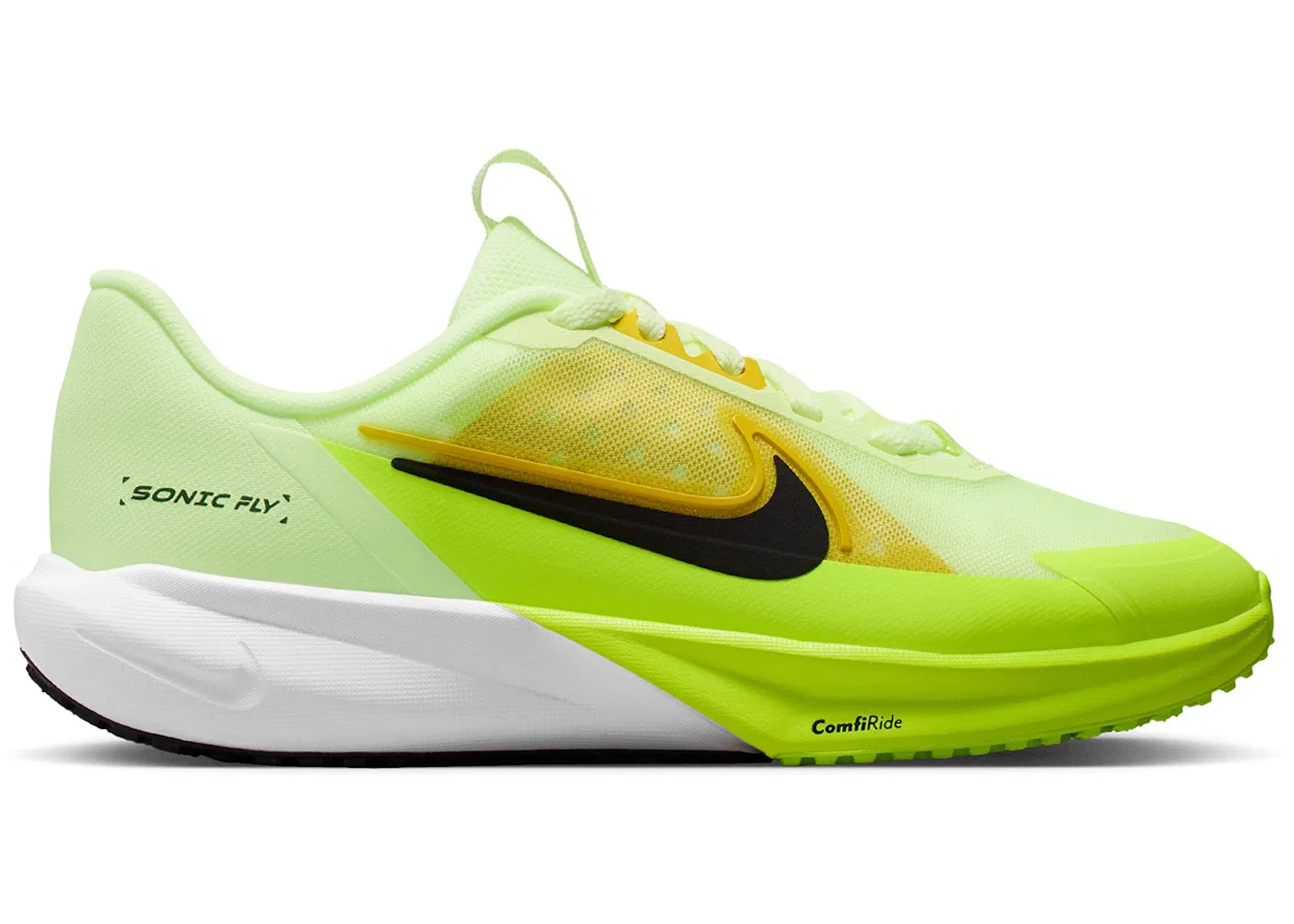 Детские кроссовки Nike Sonic Fly, цвет Barely Volt/Volt/Bright Citron/Black