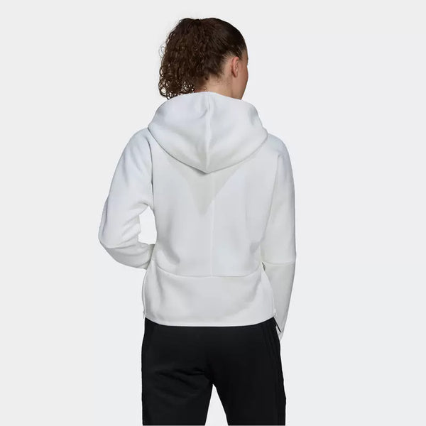 Толстовка adida x james bonds z.n.e. hoodie 'white' Adidas, белый — фото 3