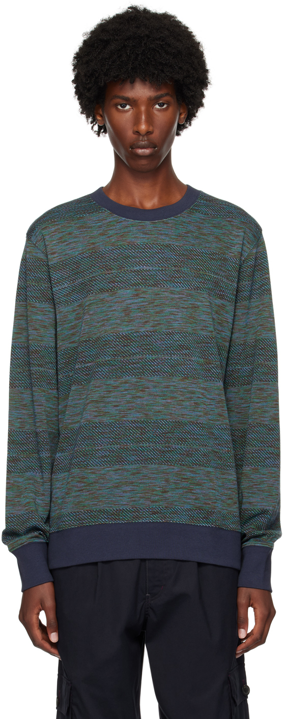 

Синяя жаккардовая толстовка PS by Paul Smith