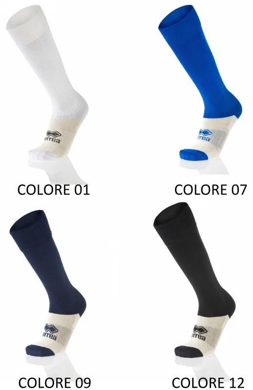 Детские носки с хлопковой стопой Errea Socks With Foot Pl Junior Polyester, Hellblau