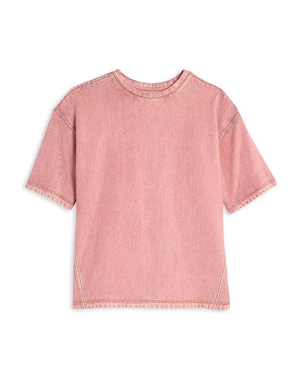Детская юбка-шорты с принтом Miramar Terry Mini Skort Rag & Bone, Raspberry — фото 2