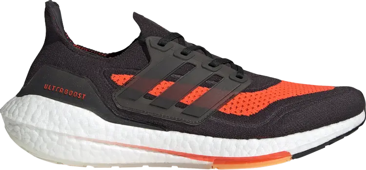 

Кроссовки Adidas UltraBoost 21 'Carbon Solar Red', черный