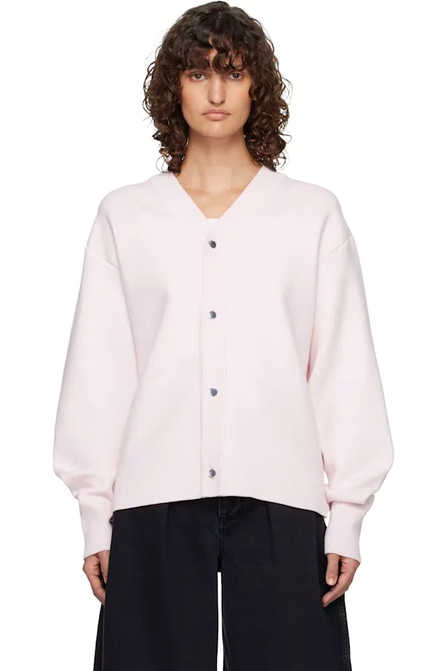 Розовый кардиган Двойка Jacquemus