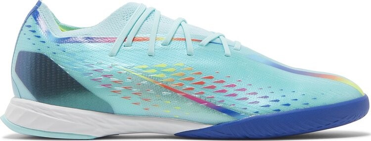 

Кроссовки Adidas X Speedportal.1 IN 'Al Rihla Pack - Clear Aqua', синий