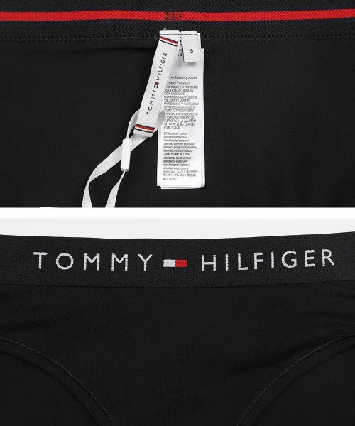 Женские трусы-бикини с принтом TH Original Bikini TOMMY HILFIGER, White — фото 2