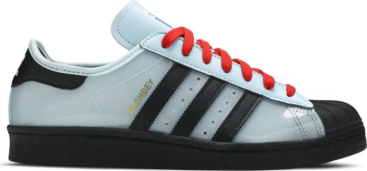 

Кроссовки Adidas Blondey McCoy x Superstar 'Ice Blue Black', синий