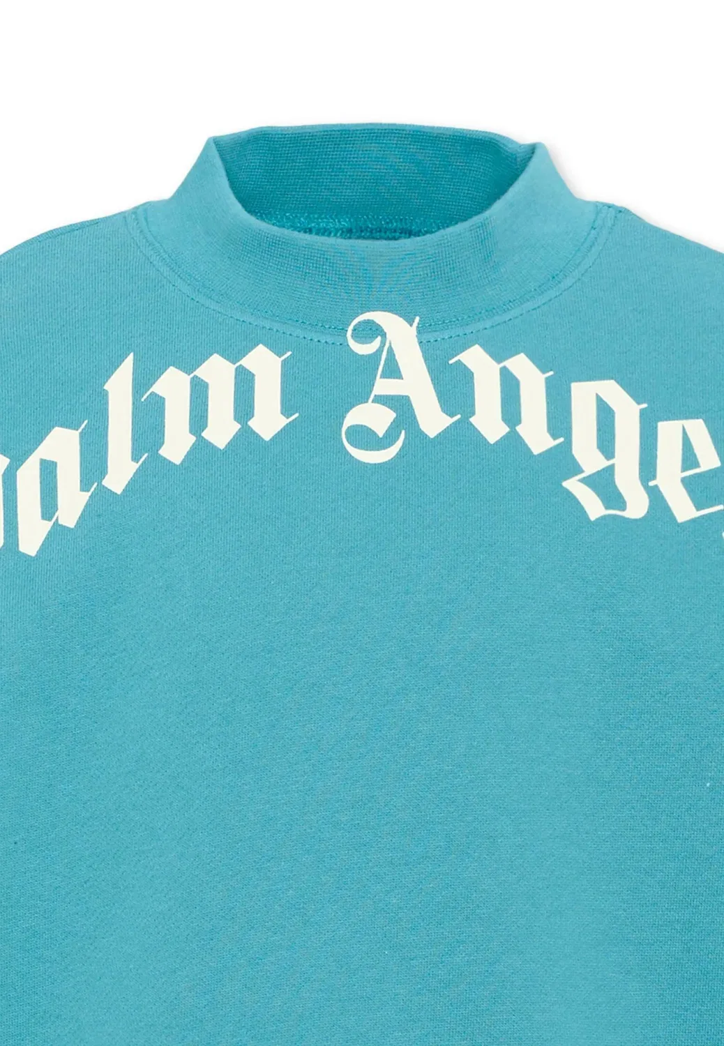 Толстовка Felpa унисекс Palm Angels, Light Blue — фото 3