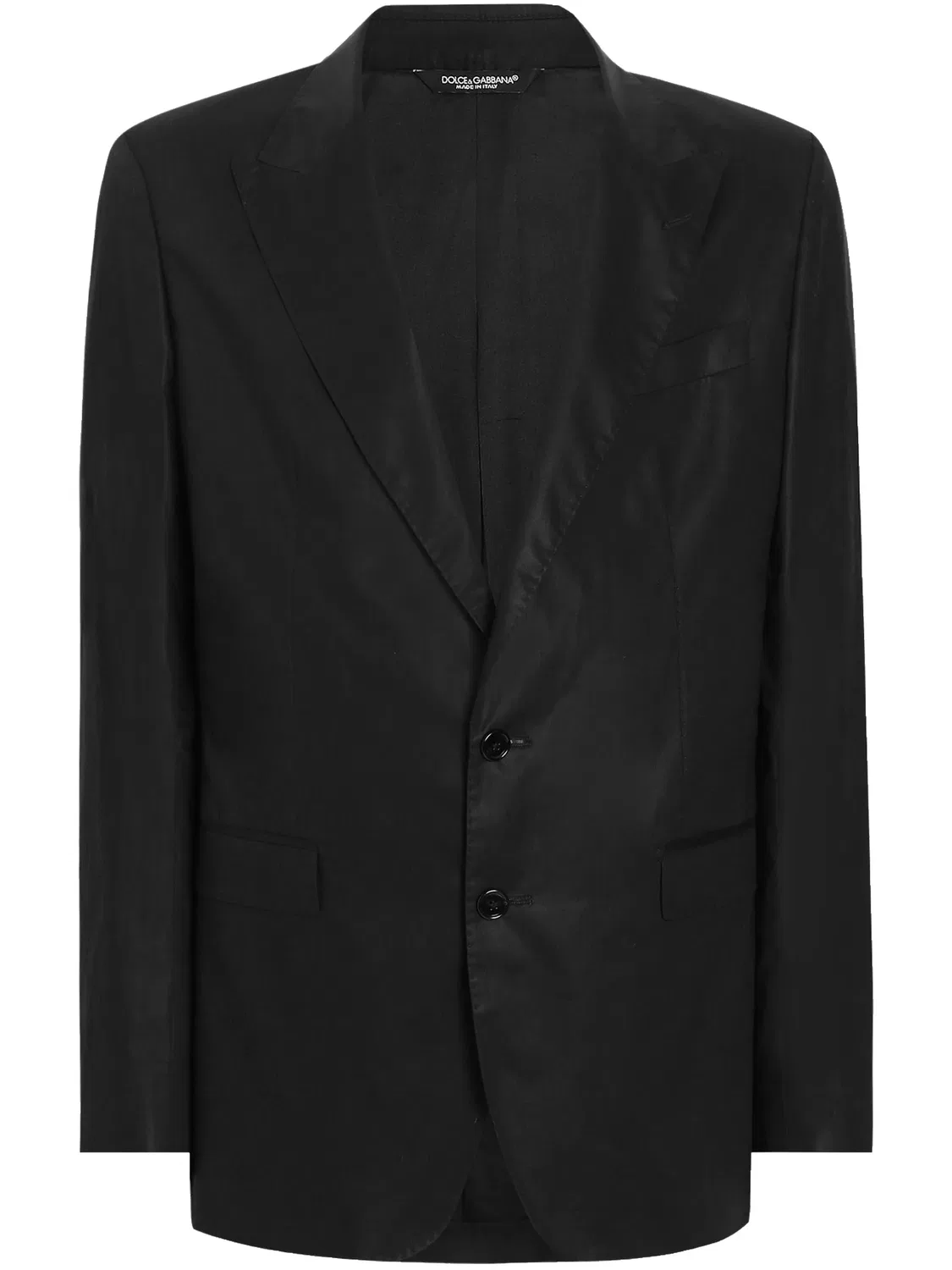 Dolce & Gabbana Черный однобортный пиджак