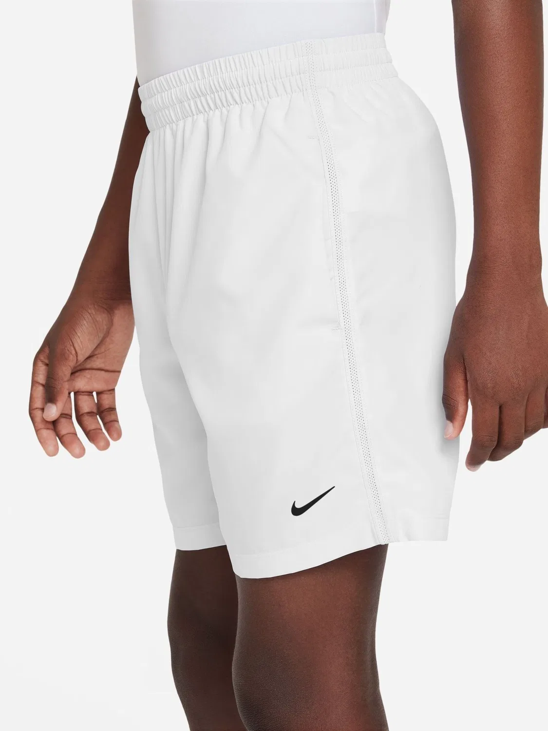 Шорты тренировочные Dri-FIT Multi Nike, белый — фото 3