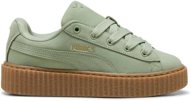 Детские кроссовки для девочек с шнуровкой Fenty X Creeper Phatty PUMA, Green