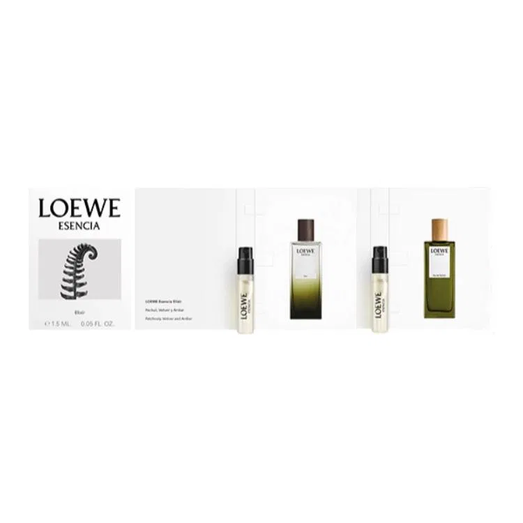 Набор пробников мужской туалетной воды Black Waltz, 1.5 мл ×2, LOEWE, Post Midnight