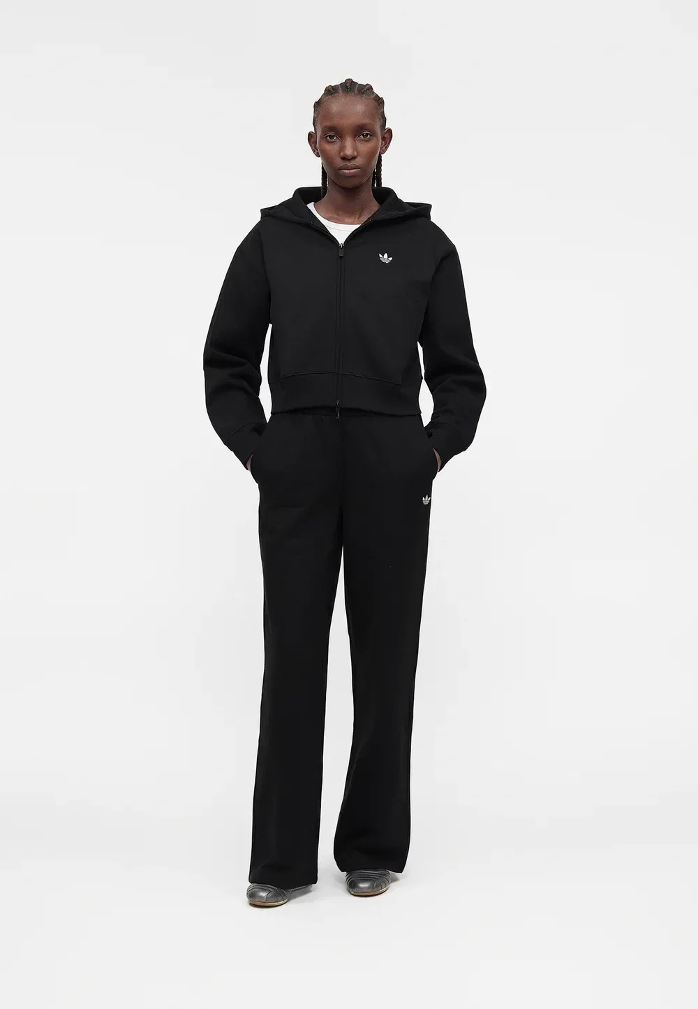 Толстовка на молнии Adidas Originals, Black — фото 2