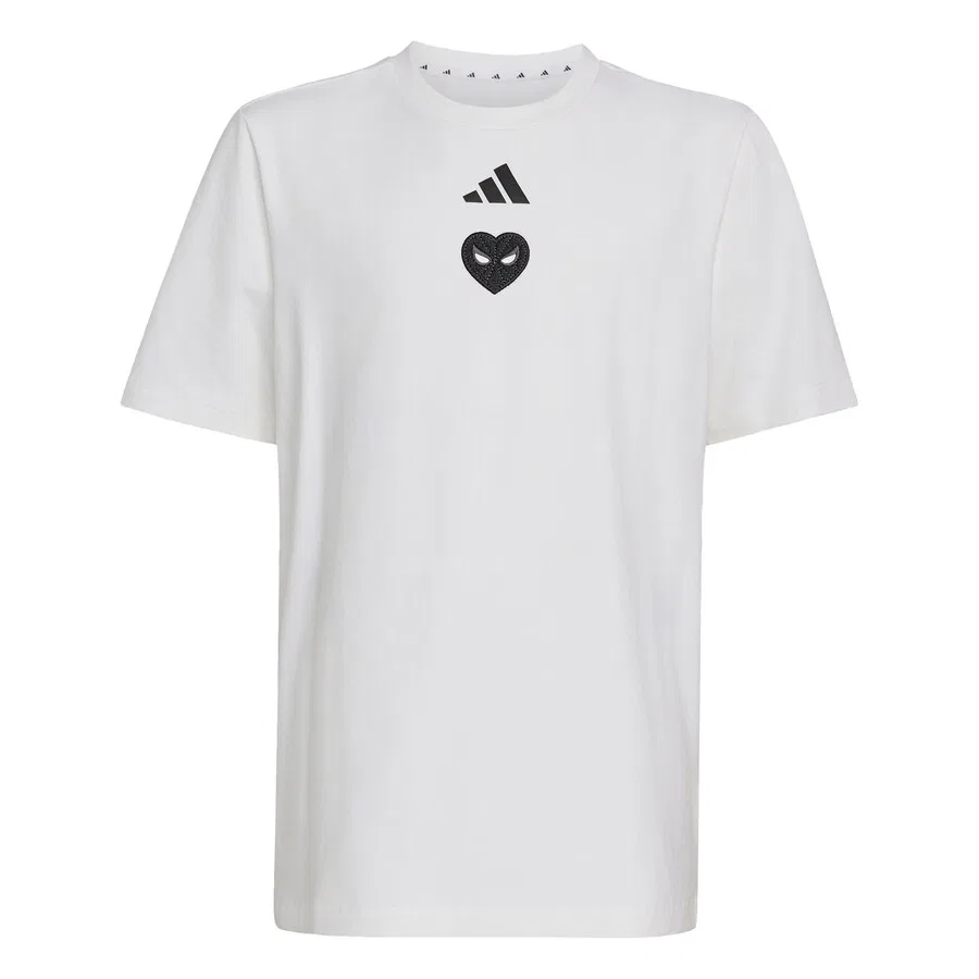 Спортивная футболка ADIDAS SPORTSWEAR Performance Shirt 'Marvel Spider-Man' белого цвета