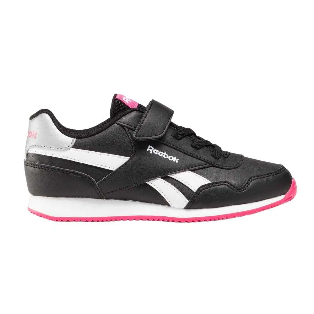 Детские кроссовки для девочек Reebok Royal CL Jog 3.0 1v Reebok, Black Boldpink White