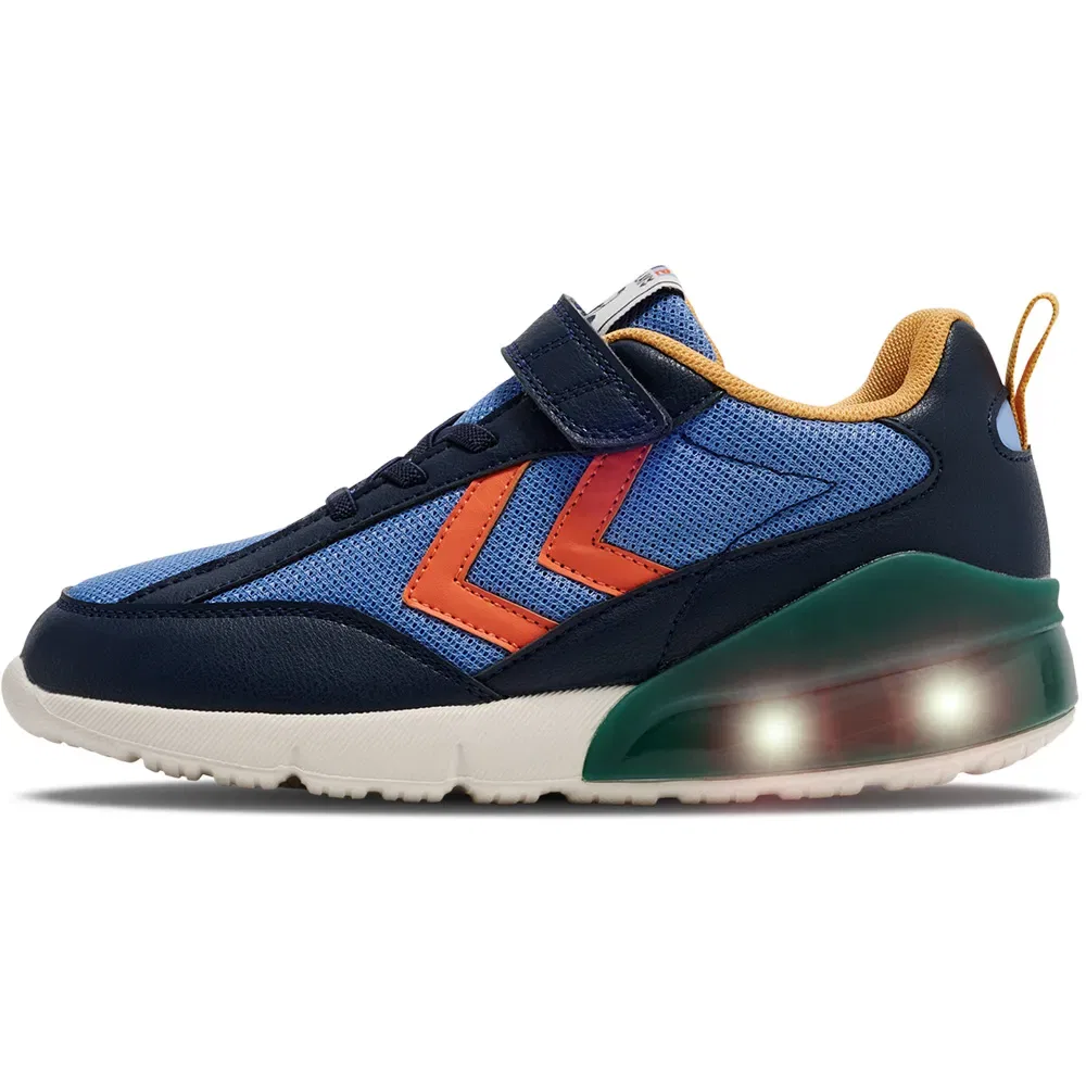 Детские кроссовки для девочек с подсветкой Daylight Hummel, Blue