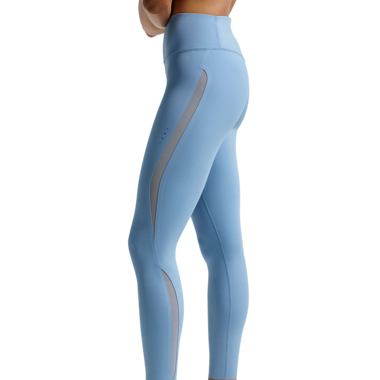 Женские леггинсы с высокой посадкой Nike Universal High Rise DF 7/8 Tight, Work Blue/Chambray/New Slate — фото 2