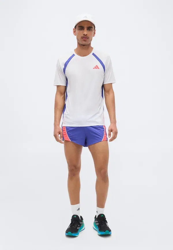 Шорты Adidas Performance, белый/красный — фото 2