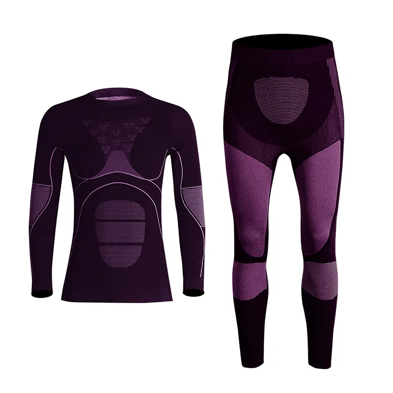 Детский комплект термобелья Black Purple MIIOW