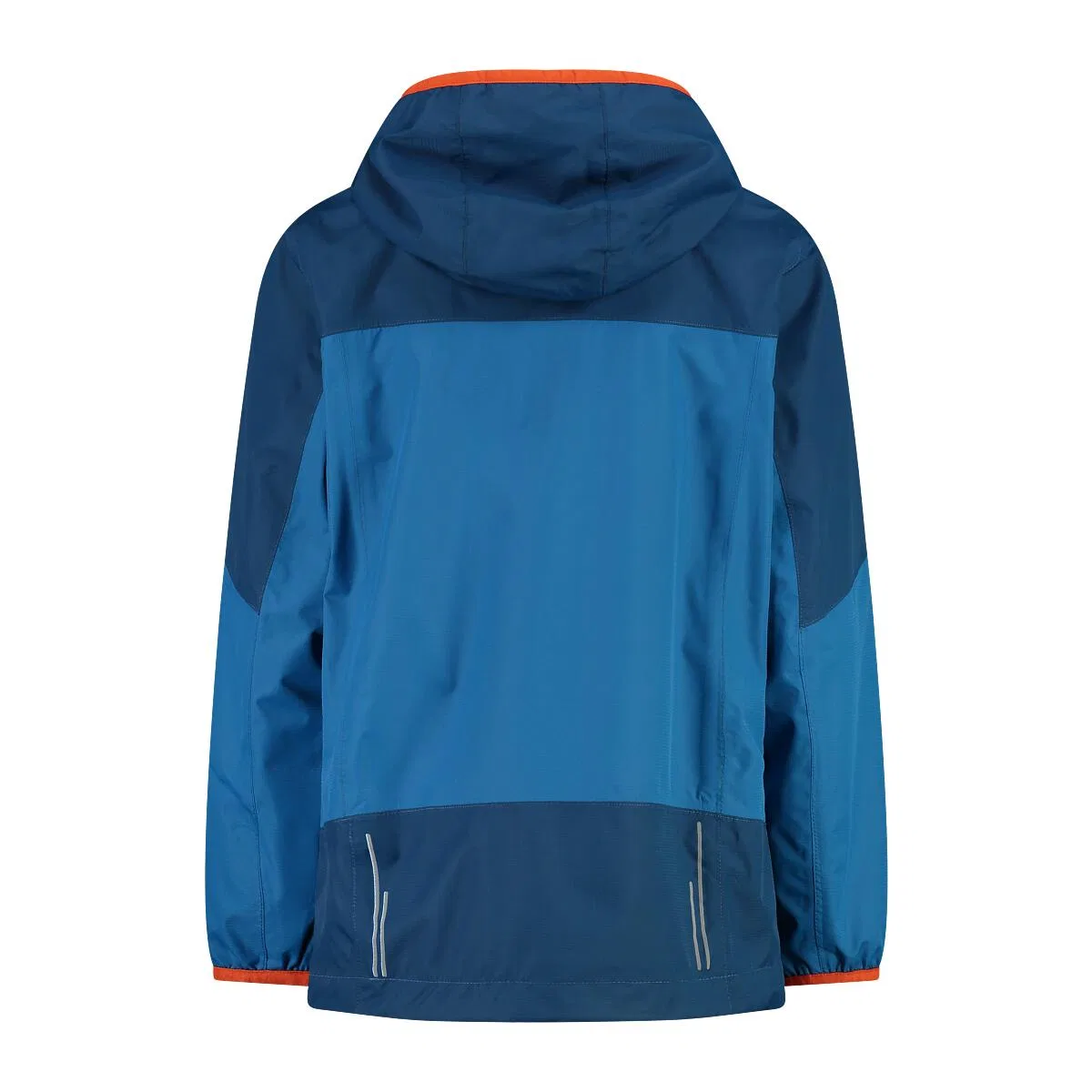 Детская софтшелл-куртка для мальчиков с капюшоном Kid Jacket Fix Hood Cmp, Konigsblau Navyblau Orange — фото 2