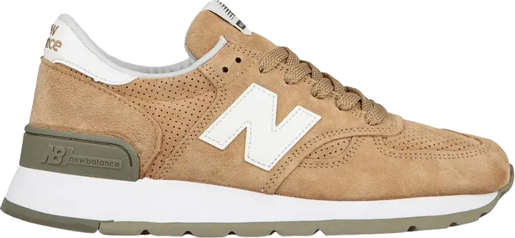 

Кроссовки New Balance 990v1 Made In USA 'Hemp', загар