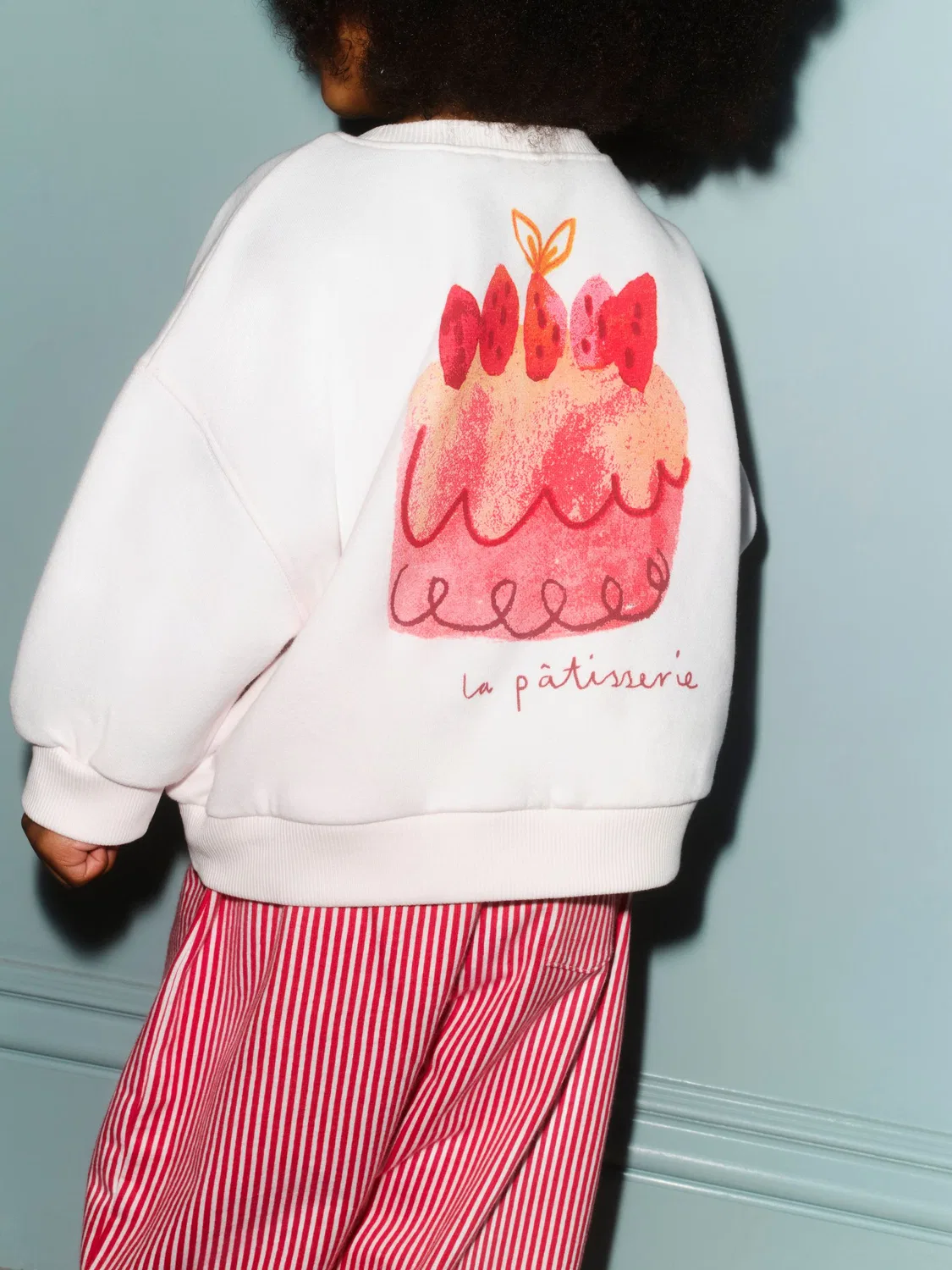Комплект из свитшота и джоггеров Pink Cake Next, розовый — фото 2