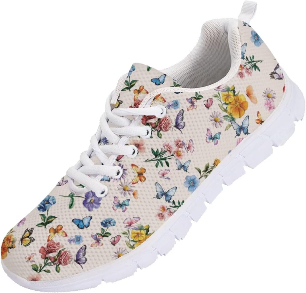 

Мужские кроссовки Funnydude с цветочным принтом, осенние, удобные, дышащие, для тенниса и тренировок, Floral