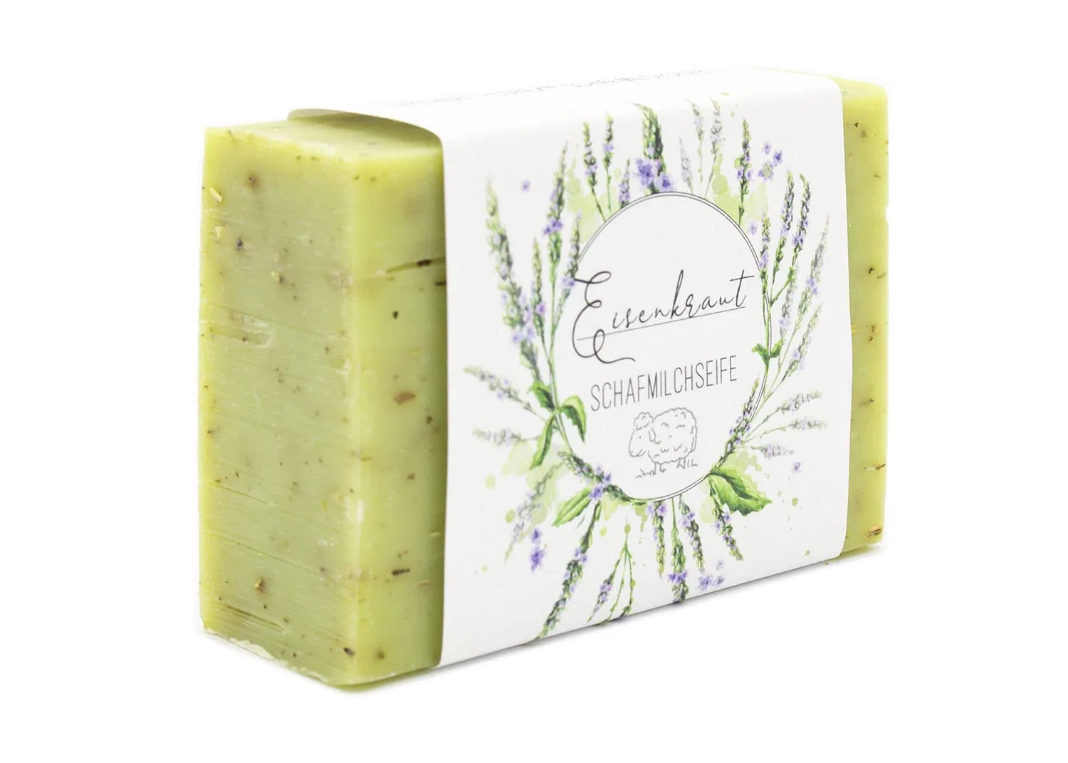 Твердое мыло Florex Verbena with Organic Sheep's Milk Soap, 150 г — фото 3