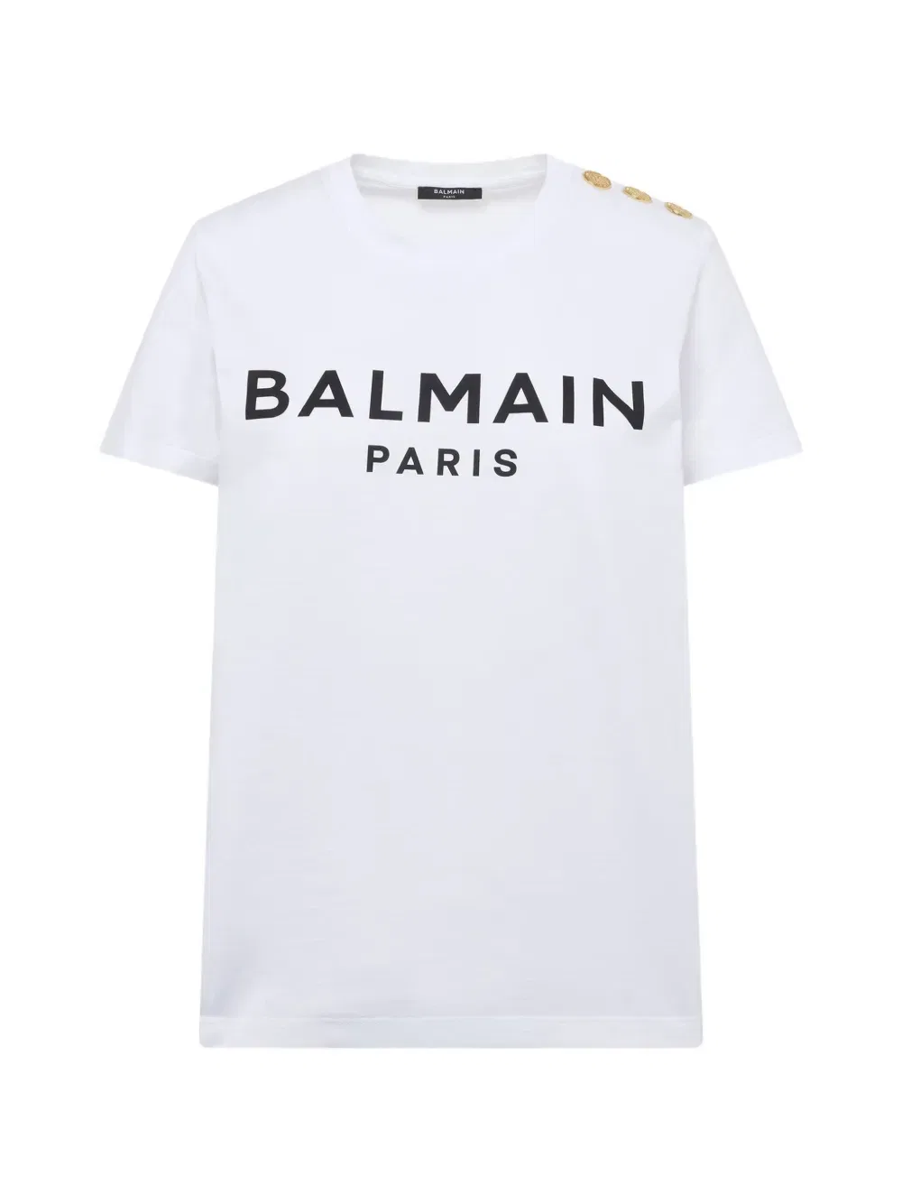 Футболка трикотажная Balmain, белый