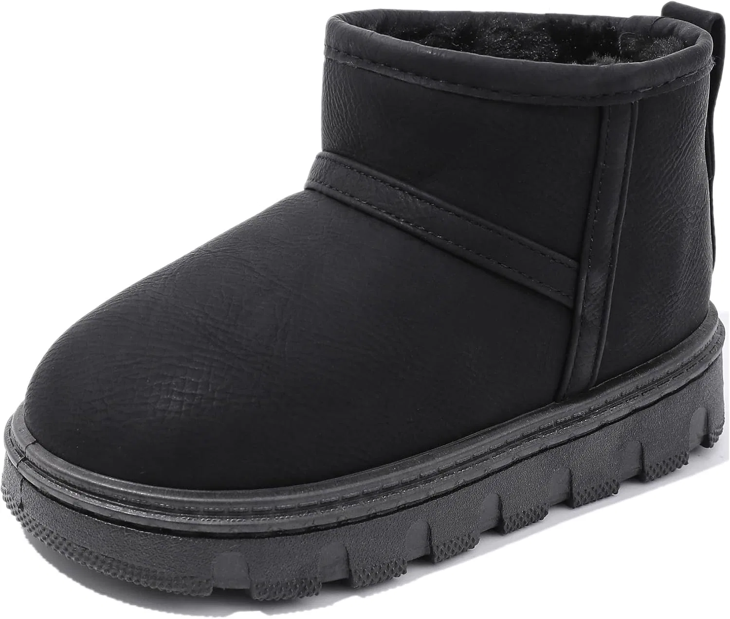 Детские зимние сапоги для девочек с мехом Femizee, Black