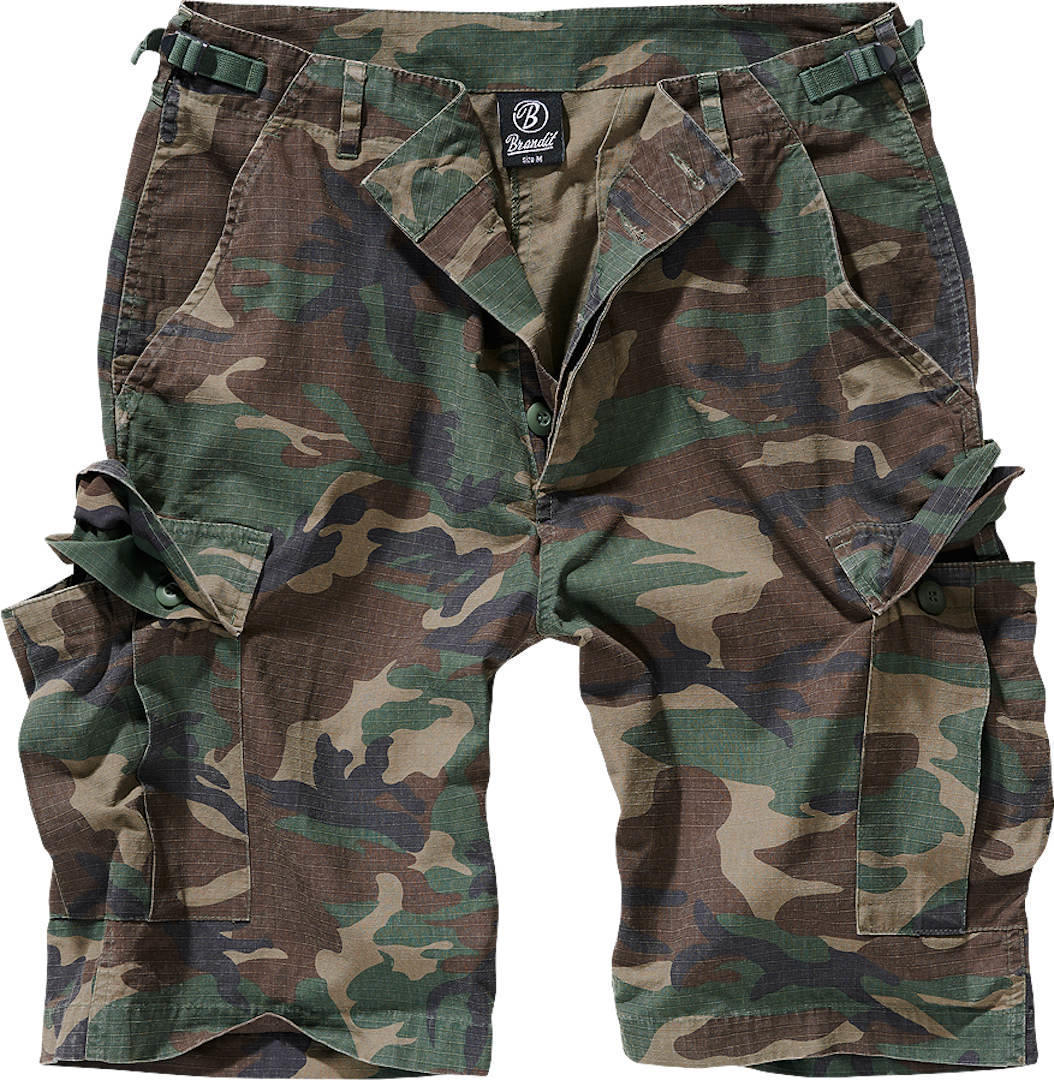 

Шорты Brandit BDU Ripstop Shorts, цвет Military Green