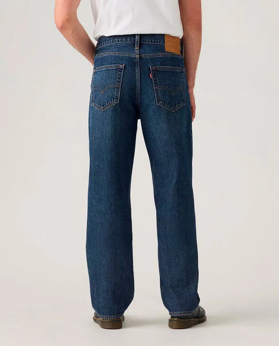 Мужские джинсы прямого кроя 568 Loose Straight Levi's, Azul índigo — фото 3