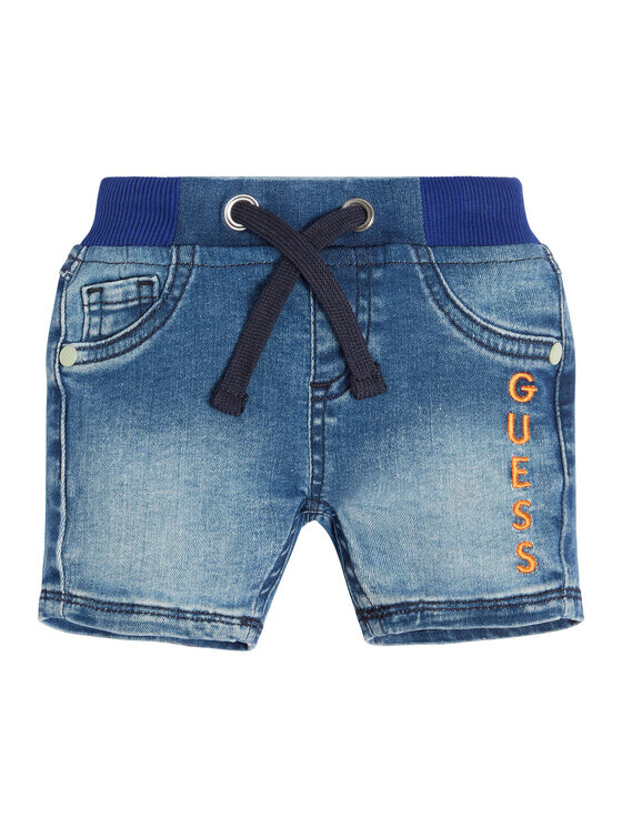 

Джинсовые шорты стандартного кроя Guess, синий