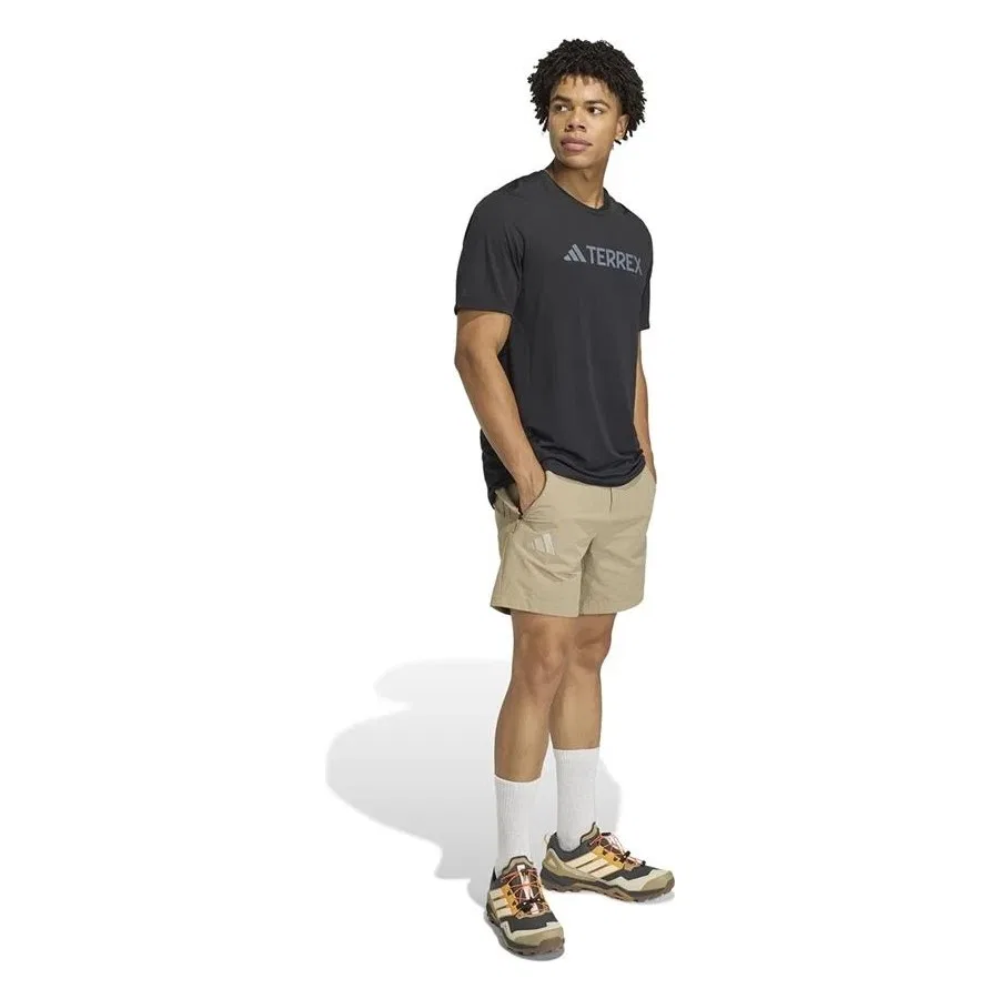 Спортивные шорты с длиной до колена adidas XPR MD Short, Зеленый — фото 4