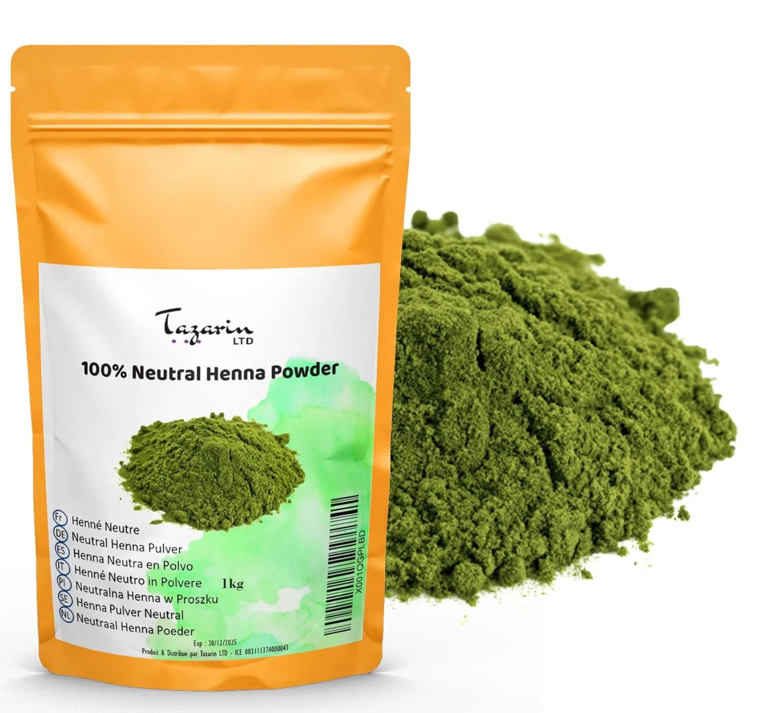 Нейтральная хна Tazarin Ltd Cassia Obovata, 1 кг Tazarin Ltd