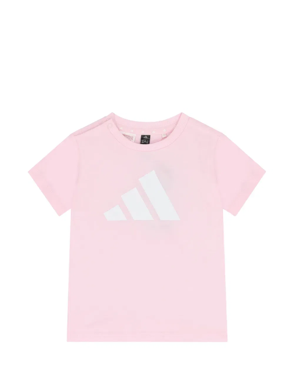 Комплект с шортами Adidas Kids, розовый — фото 3