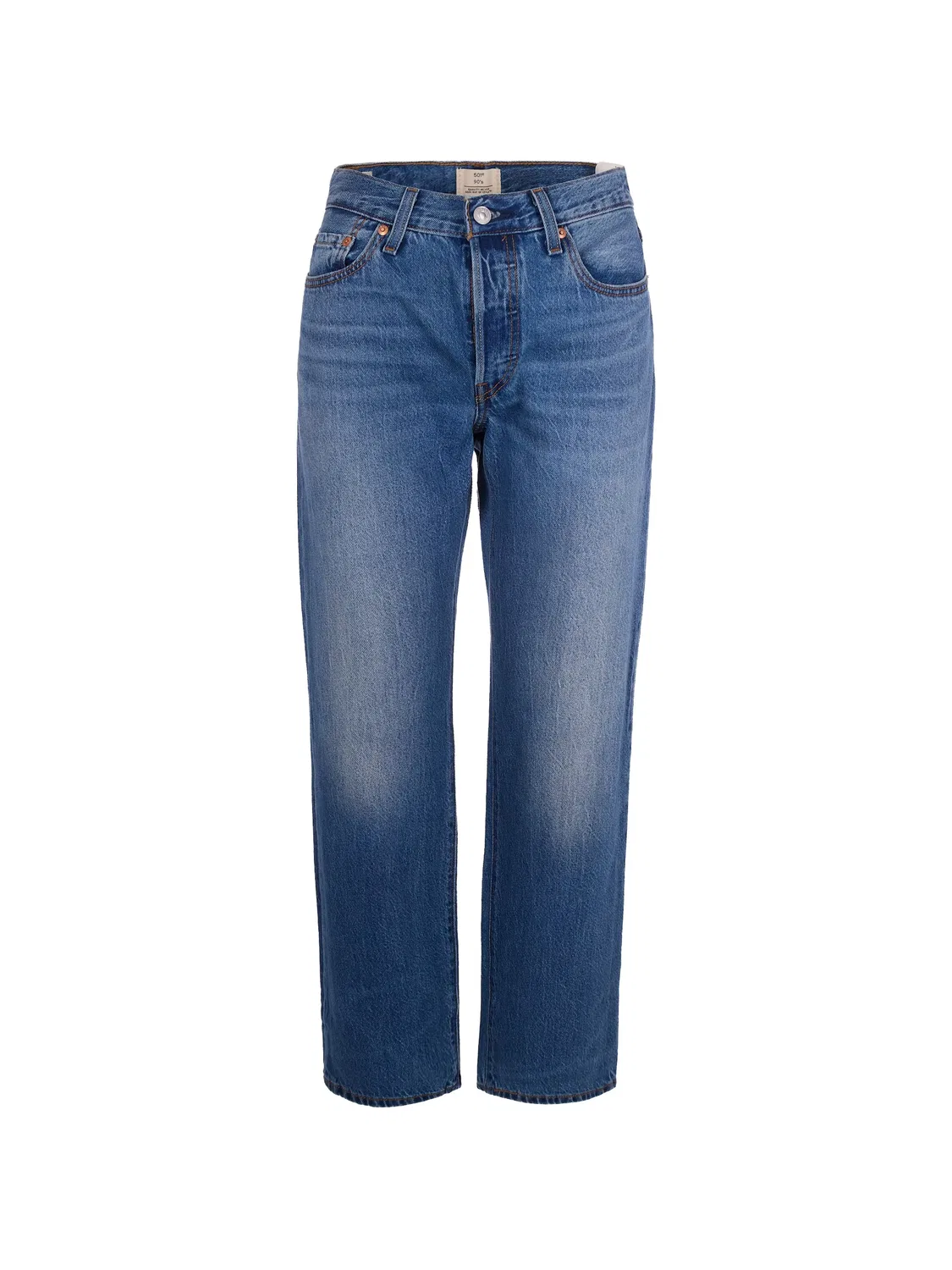 Джинсы прямого кроя с поясными петлями Levi's, синий