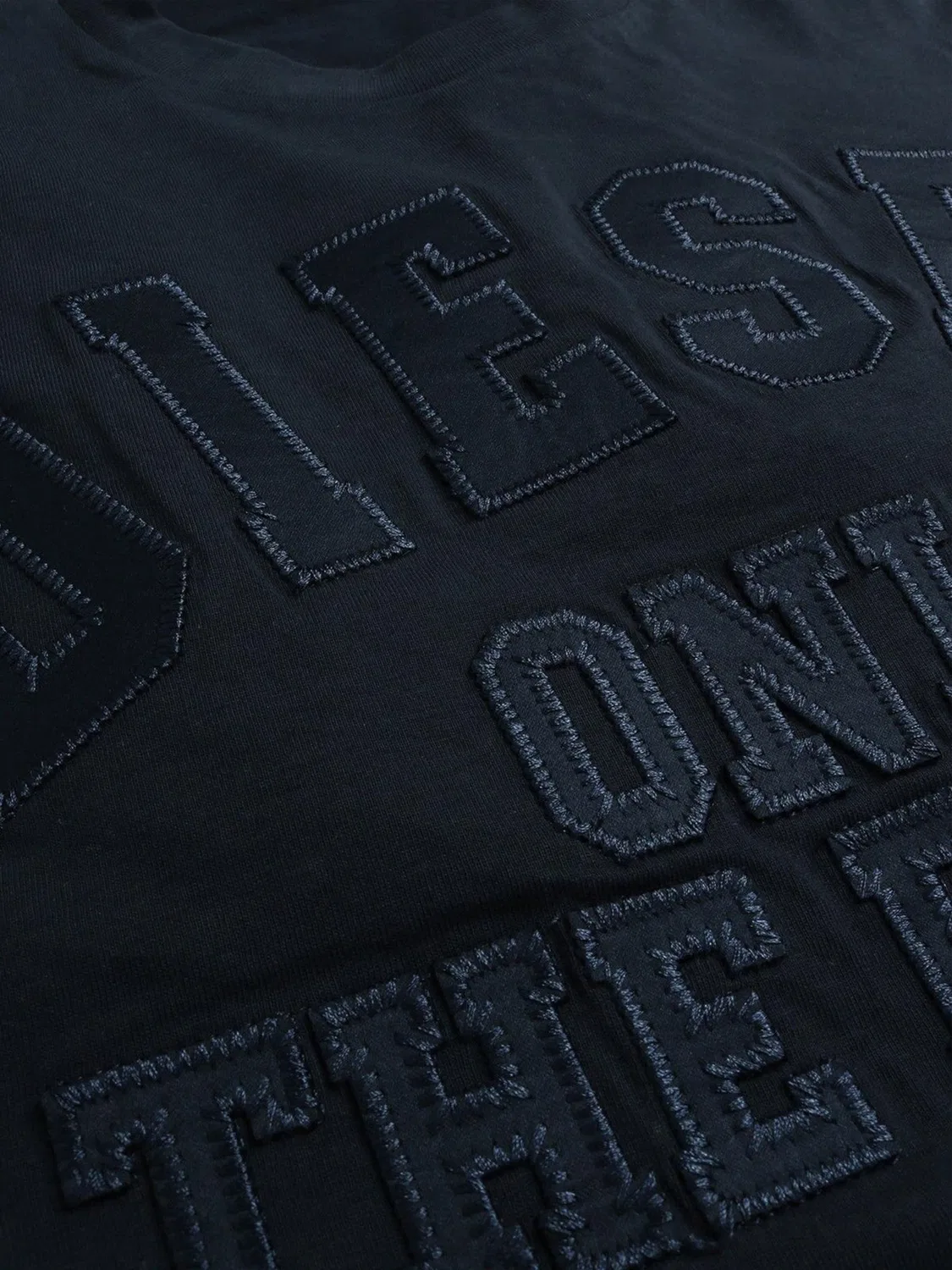 Футболка Diesel T-JUST 250216 темно-синего цвета — фото 2