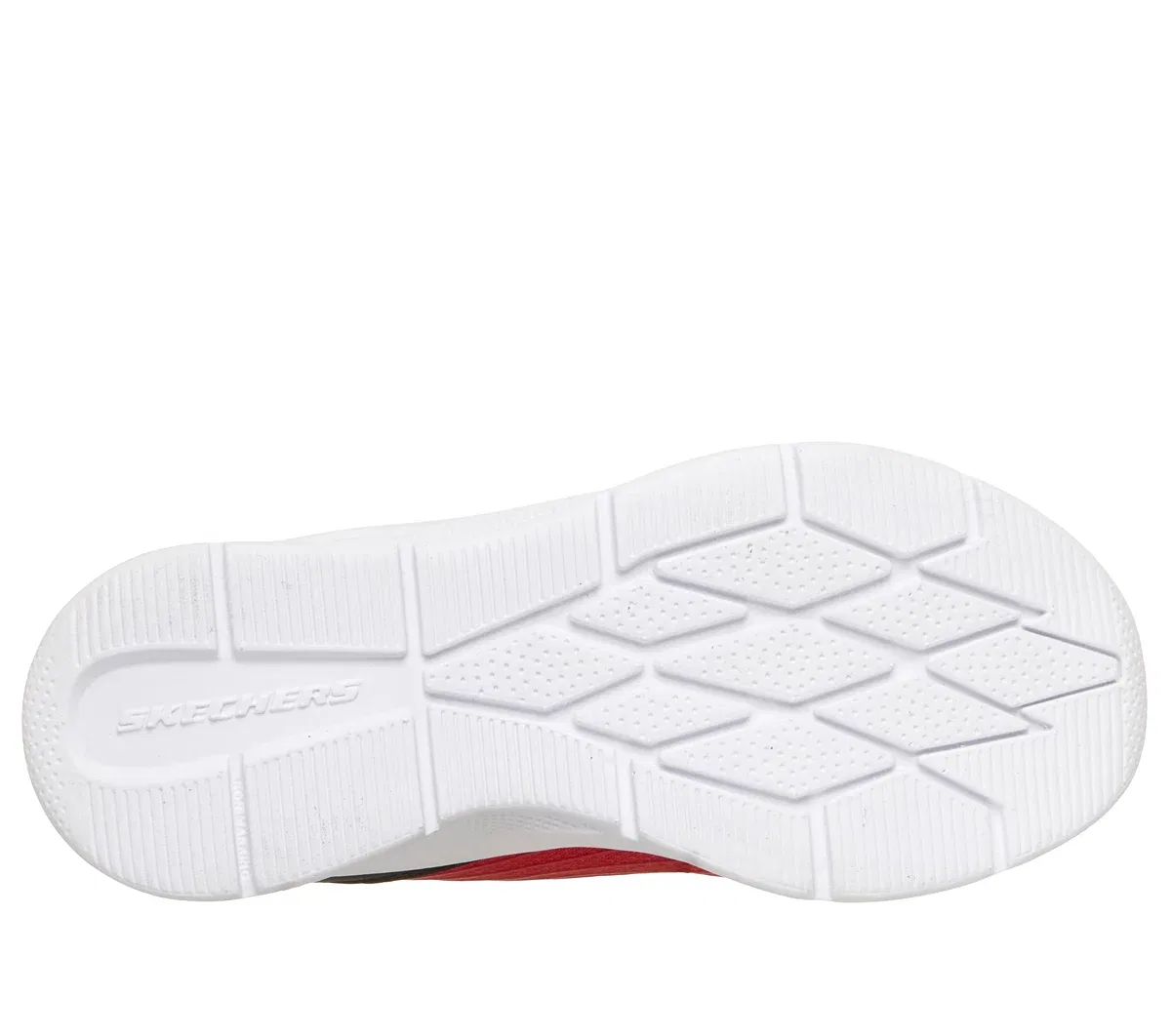 Детские слипоны Microspec Max Advance - Motion Edge Skechers, красный/черный — фото 3