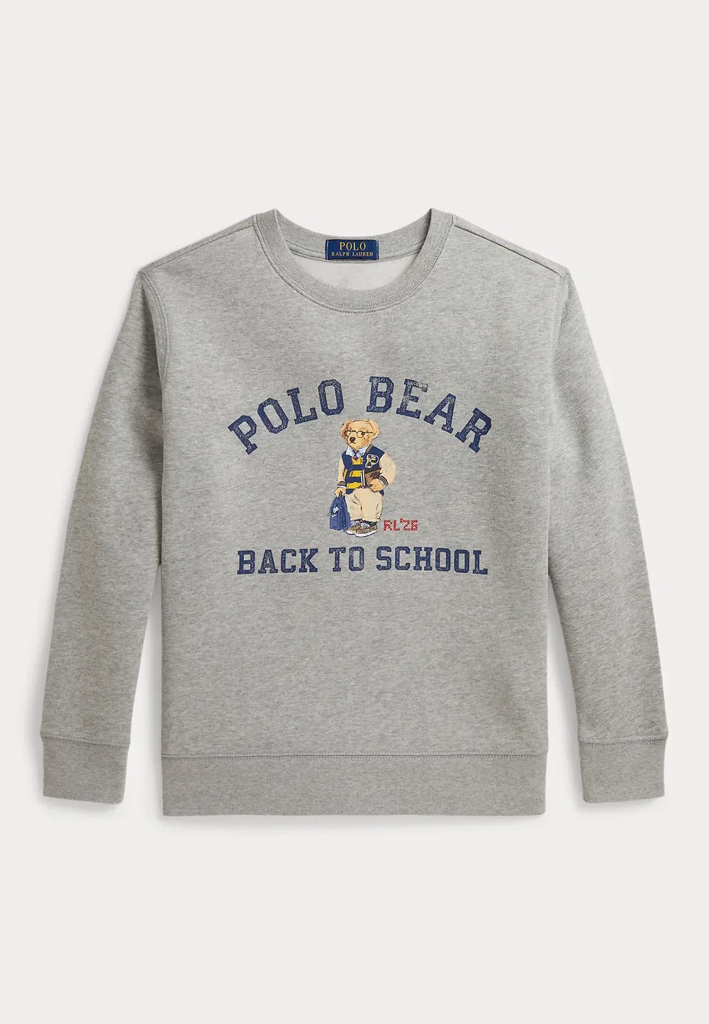 Толстовка Polo Bear, размер 7-14 лет Polo Ralph Lauren, Andover Heather