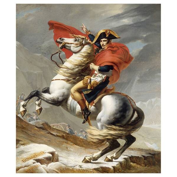 

Фреска LegendArte Bonaparte Bei Der Alpen, многоцветный
