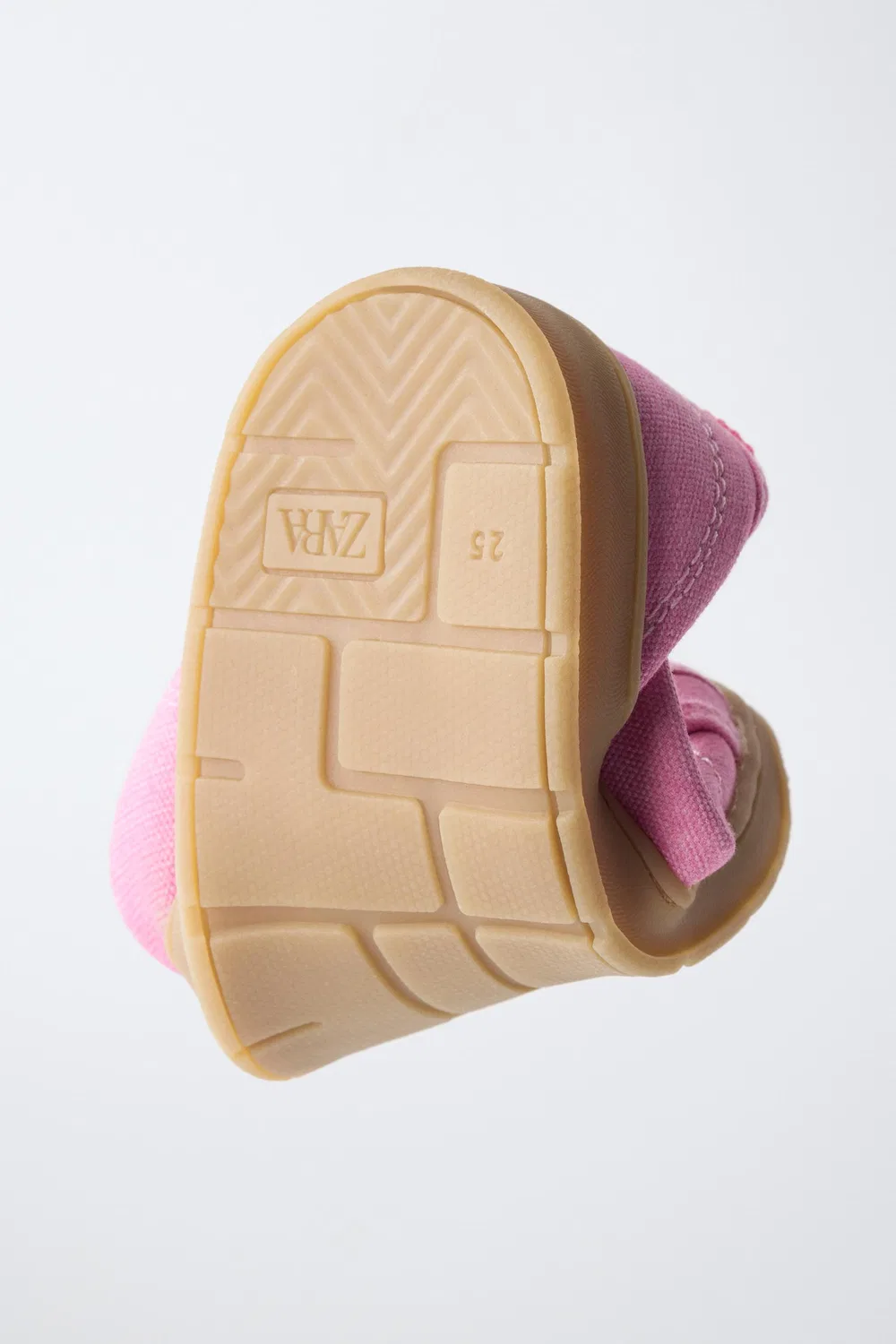 Текстильные кроссовки для ходьбы босиком ZARA, Pink — фото 3