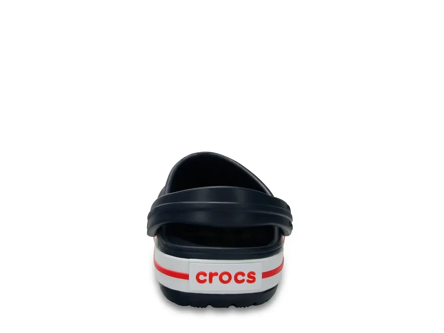 Сабо Crocband Clog для мальчиков, Crocs, темно-синий/красный — фото 3