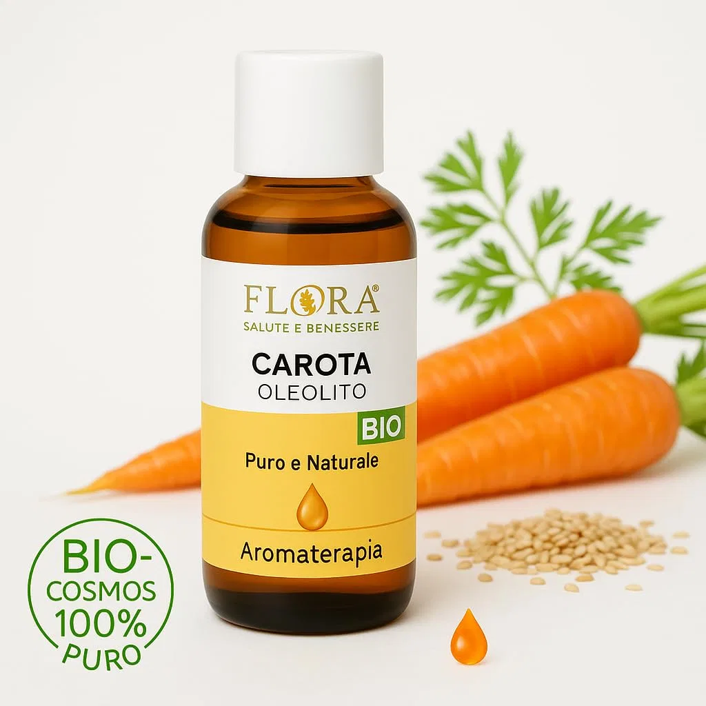 Масло для тела Carota Oli Macerati, Flora, 50 мл — фото 2