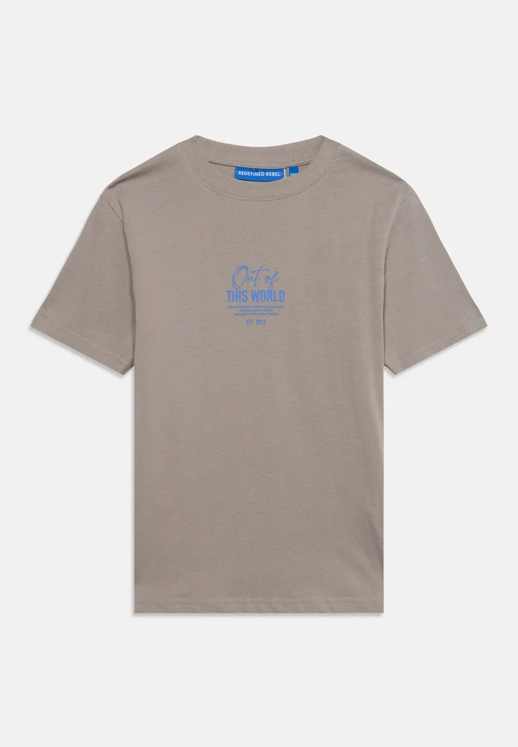 Футболка стандартного кроя - футболка с принтом Redefined Rebel, Grey Flannel
